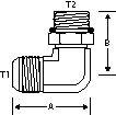 90 DEGREE -4 M-JIC X -2 M-ORB
