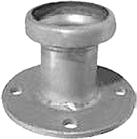 4" Female Socket x ANSI Flange