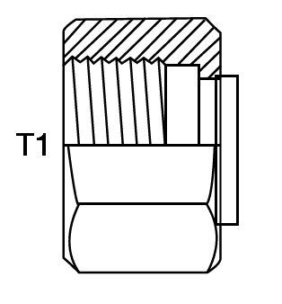 5/8" FLARELESS CAP