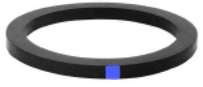 1-1/2" Buna N Camlock Gasket