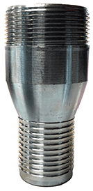 3/4" HOSE BARB X 1" MNPT- PLATED STEEL