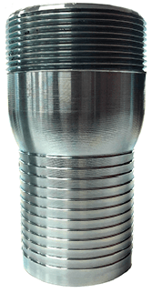 6" Plated Steel NPT KC Nipple