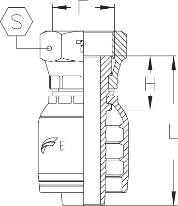 1/2" INSERT X 3/4" FBSP FLAT FACE