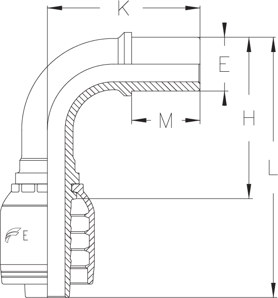 1/2" INSERT X 15MM STANDPIPE - 90 DEG