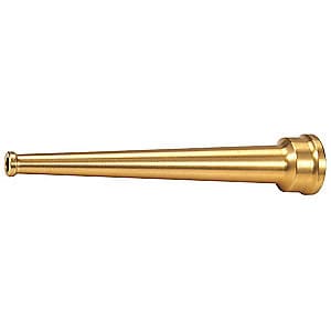 2 1/2" NPSH BRASS TAPPERED NOZZLE X 12"