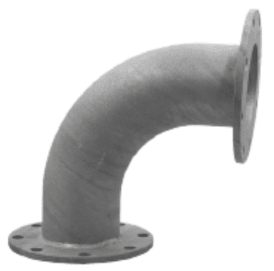 4" - 90 Degree Flange Elbow