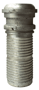 1/2" Ground Joint Female Hose Stem