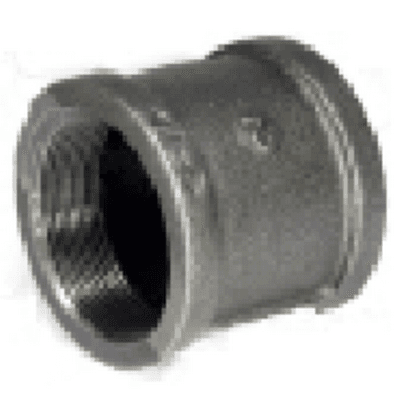 1/8" Black Iron Straight Couplings