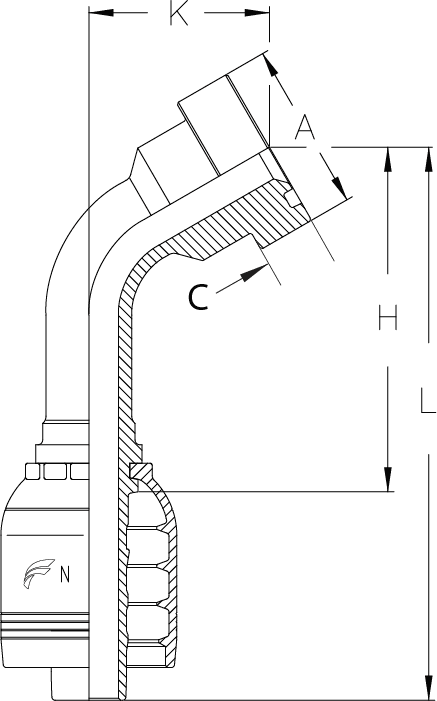 1-1/2" INSERT X 60 DEGREE 1-1/2" CAT