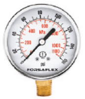 2.5"Dry Gauge 0-,5000  - 1/4" Center