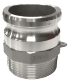 3" Polypropylene Part F Male Camlock x