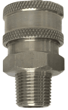 1/2" STAINLESS STEEL ST COUPLER MALE