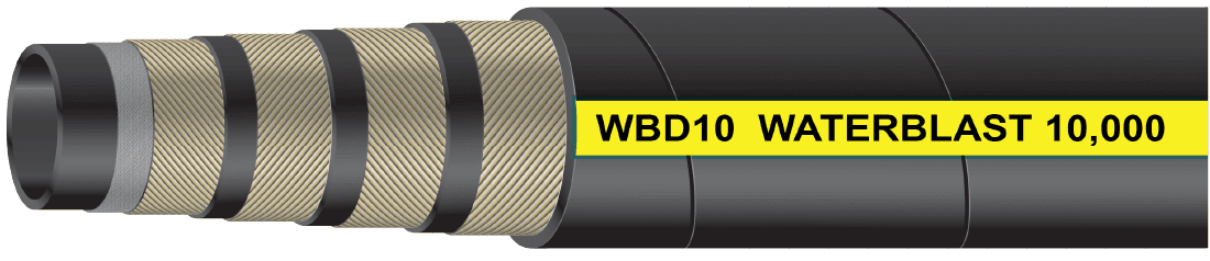 3/4"  10,000 psi Waterblast Hose