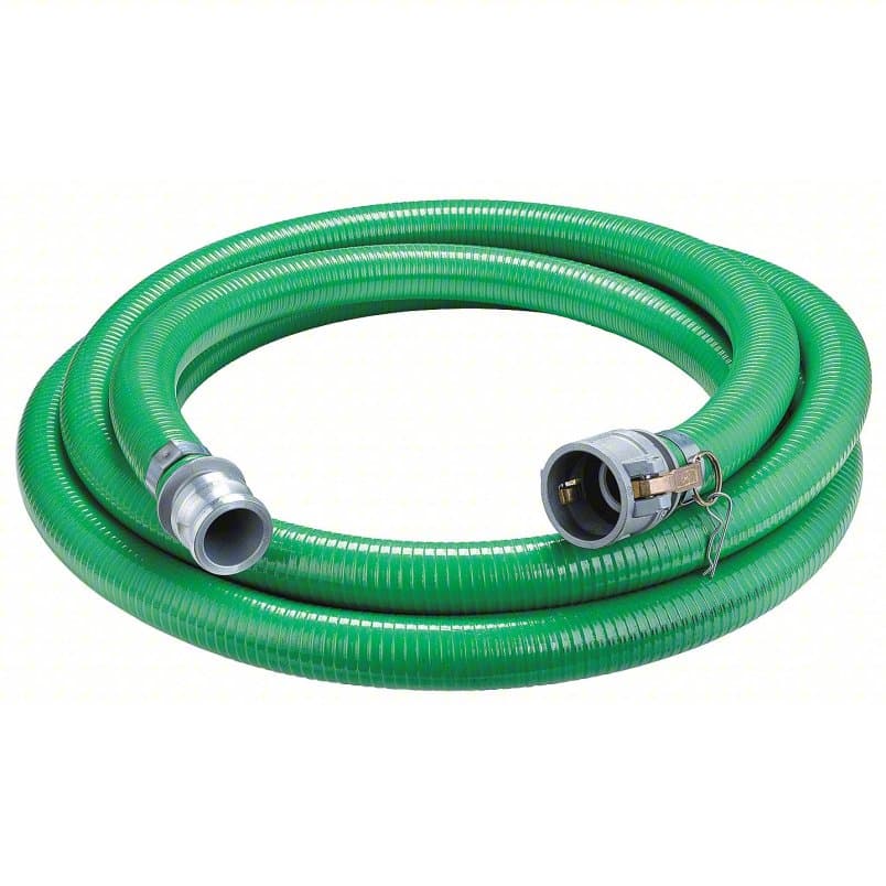 1-1/2" x 20' Green/Black EPDM Hose CPLD KCN Each End