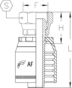 3/4" INSERT X -12 FEMALE BSPP