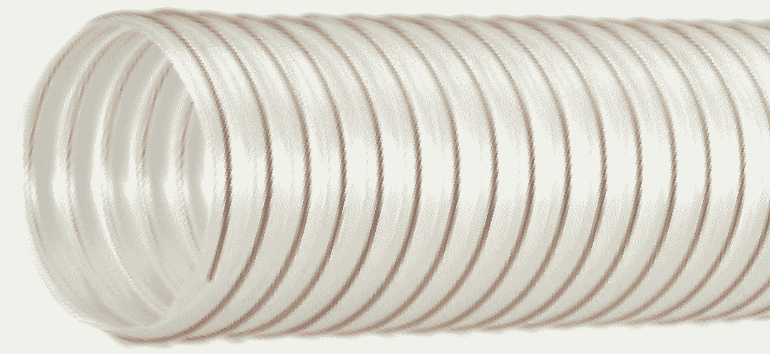 7" Clear Urethane - MD Ducting hose