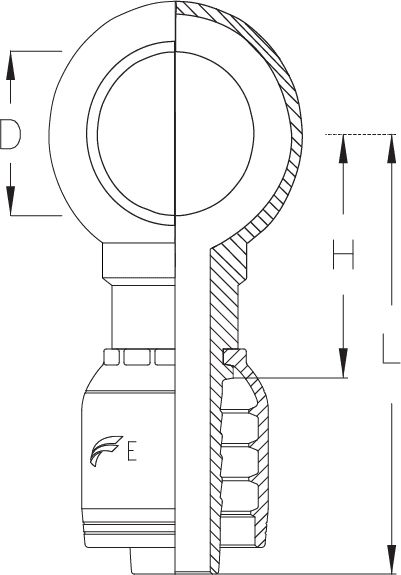 3/4" INSERT X 3/4" BSP BANJO