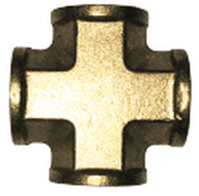 1/2 GALVANIZED PIPE CROSS