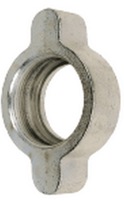 1/2" Ground Joint Low Profile Wing Nut