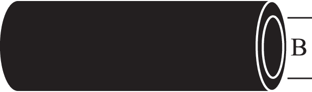 0.750" BLACK POLYURETHANE SLEEVE