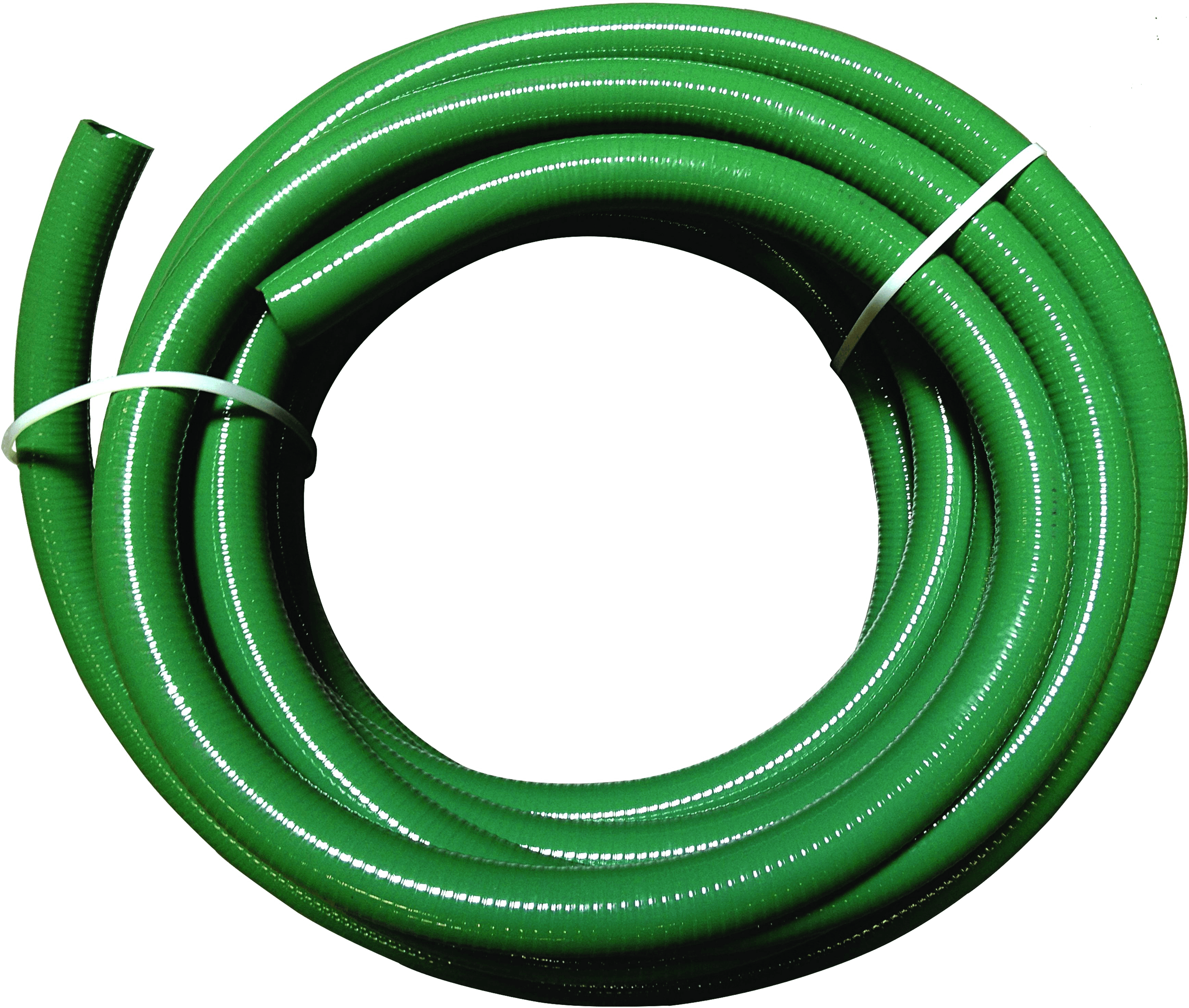 3"x150' Green PVC Suction