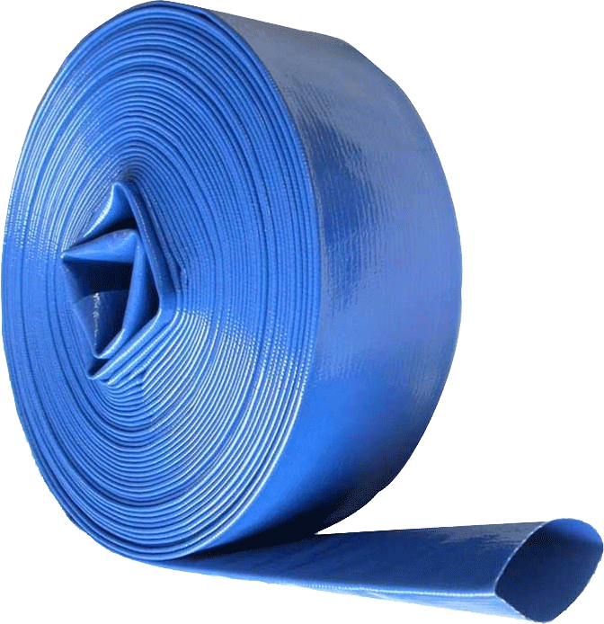 2" Blue PVC Layflat Disc.
